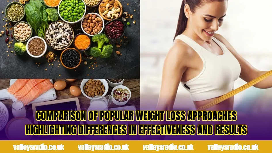 Comparison of popular weight loss approaches highlighting differences in effectiveness and results