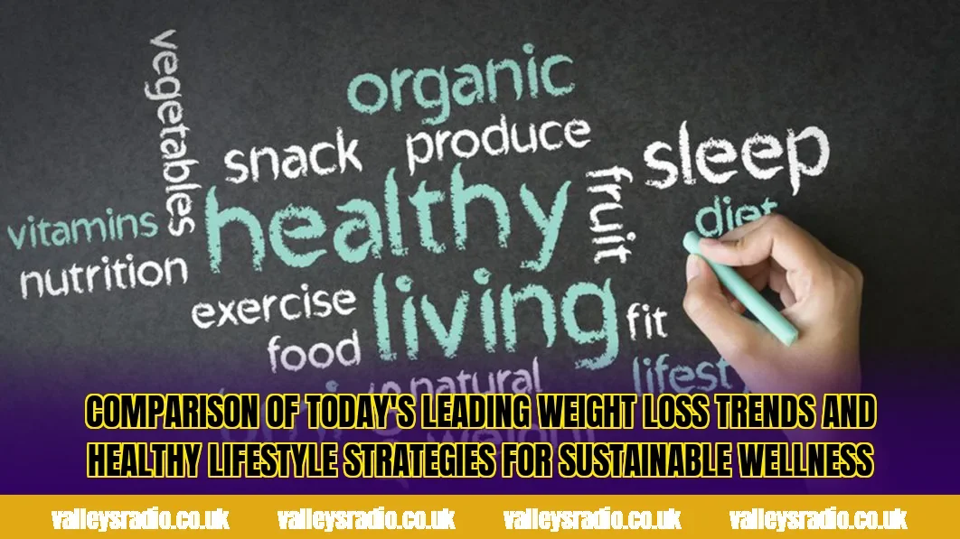 Comparison of today's leading weight loss trends and healthy lifestyle strategies for sustainable wellness