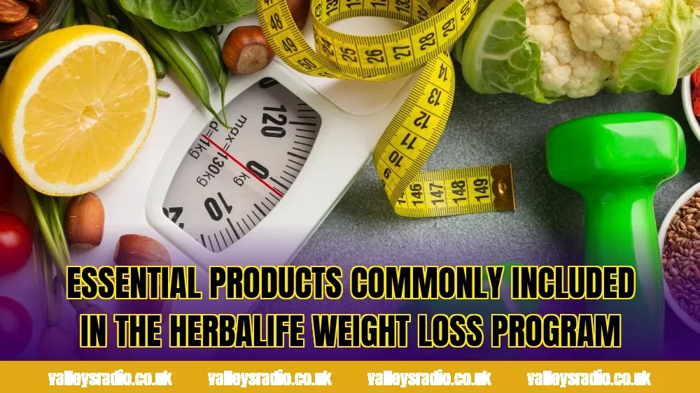Essential products commonly included in the Herbalife weight loss program