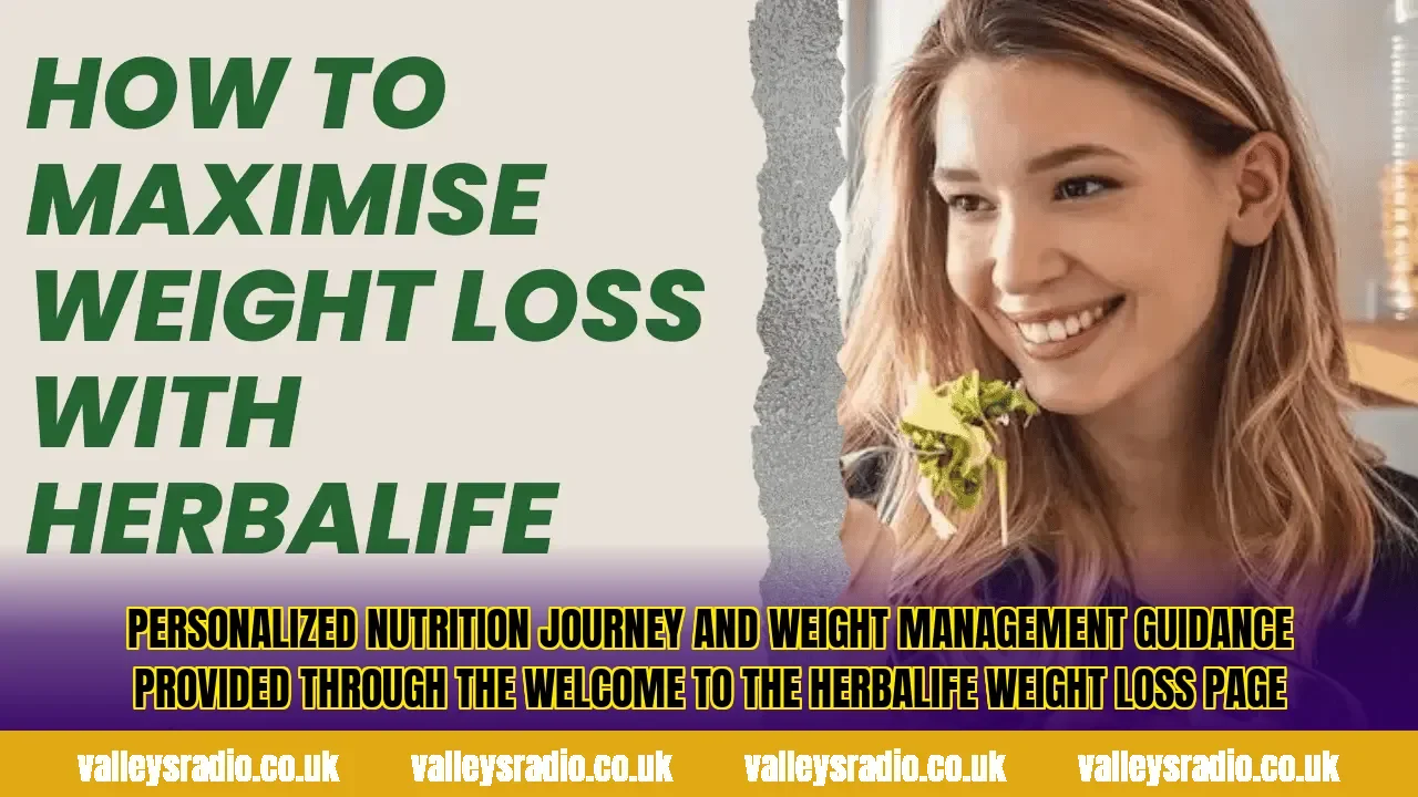 Personalized nutrition journey and weight management guidance provided through the Welcome to the Herbalife Weight Loss Page