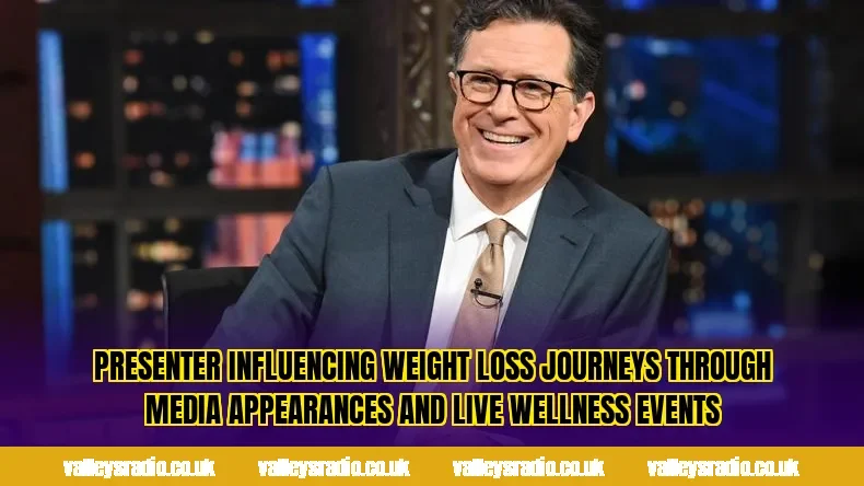 Presenter influencing weight loss journeys through media appearances and live wellness events